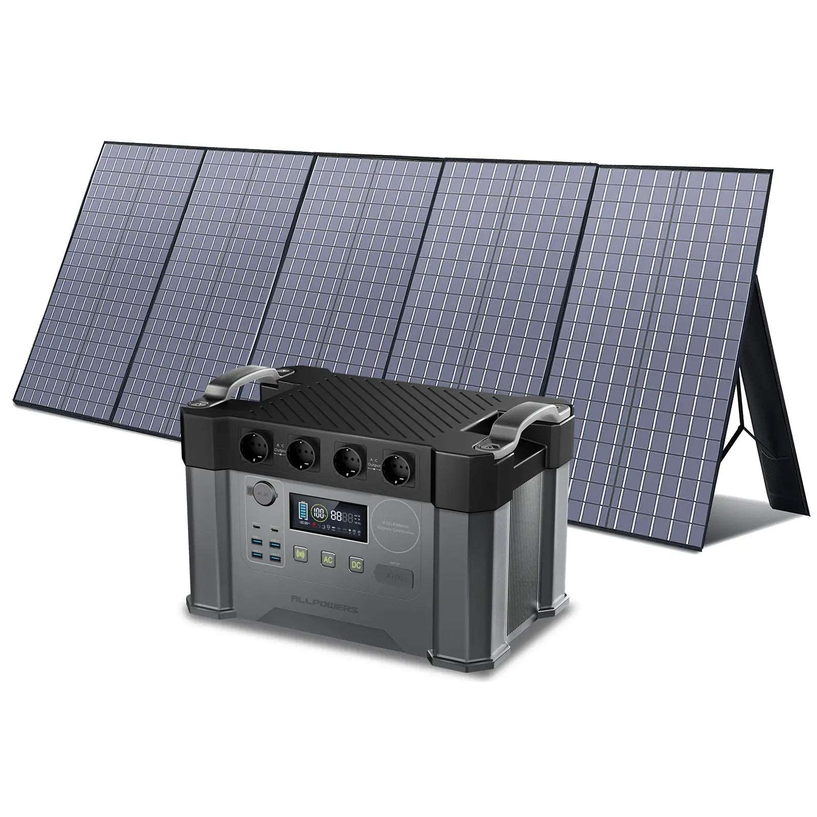 2000EU_037_f8f3a6b1-a3c7-4215-893b-694124e5ef98.jpg ALLPOWERS Generatore Solare 2400W (S2000 Pro + SP037 Pannello Solare 400W)