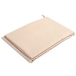 Costway Tetto di ricambio per dondolo in poliestere da giardino Tettuccio per dondolo Beige 191x132cm