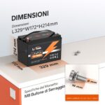 LiTime 12V 100Ah – Batteria LiFePO4 per accumulo solare – immagine 7