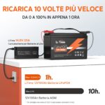 LiTime 12V 100Ah – Batteria LiFePO4 per accumulo solare – immagine 4