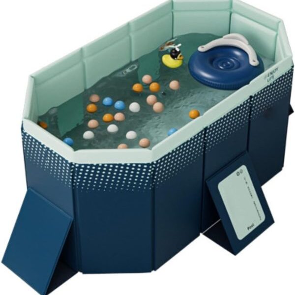 Piscina pieghevole portatile 107 × 166 × 45 cm
