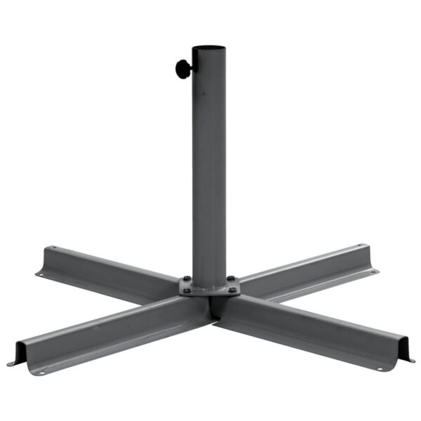 Base per ombrelloni Detroit VEGA; 101x101x55.5 cm (LxLxH); antracite; quadrata