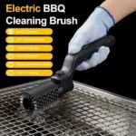 Spazzola elettrica USB-C per barbecue con testa orientabile