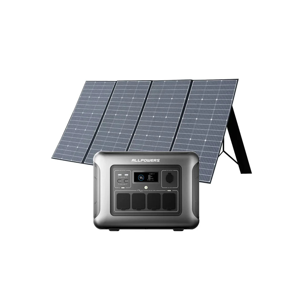 ALLPOWERS-Solar-Generator-Kit-1600W-_R1500-LITE-_-SP037-400W-Solar-Panel_-ALLPOWERS-110863740.jpg ALLPOWERS Generatore Solare 1600W (R1500 LITE + SP037 Pannello Solare 400W) - R1500 LITE+1* (SP037 Pannello solare 400W)