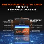 LiTime 12V 230Ah Plus &ndash; Batteria LiFePO4 con BMS 200A &ndash; immagine 3