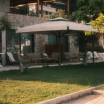Ombrellone professionale per giardino e terrazzo — immagine illustrativa