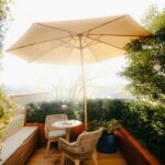 Ombrellone professionale per giardino e terrazzo — immagine illustrativa