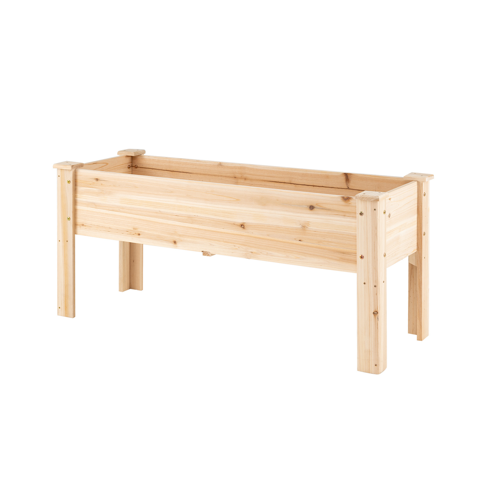 Fioriera-rialzata-legno-abete-kit-giardino-verdure-erbe-fiori-mediaId104467431-1778118125.jpg Costway Fioriera rialzata legno abete kit giardino verdure erbe fiori, Fioriera legno abete 120x43,5x51cm - immagine 1