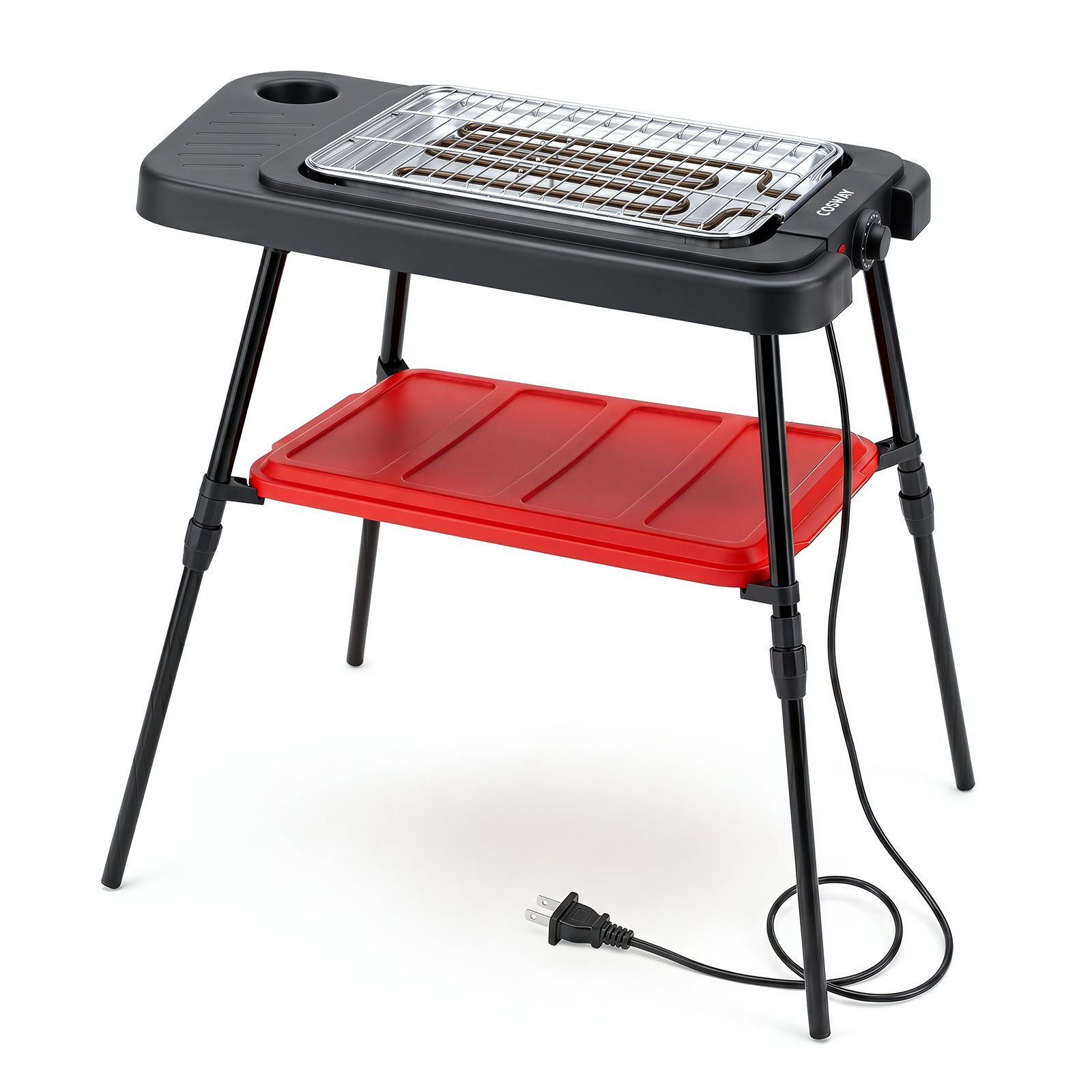 Griglia-elettrica-da-2000w-2-in-1-barbecue-elettrico-con-supporto-piano-appoggio-doppia-piastra-e-te-mediaId105156830-1783476448.jpg Costway Griglia elettrica da 2000w 2 in 1 barbecue elettrico con supporto piano appoggio doppia piastra e temperatura regolabile, Griglia da tavolo per interno ed esterno - immagine 1