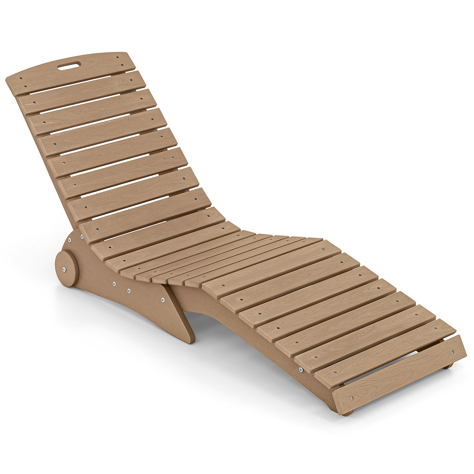 Lettino-prendisole-da-giardino-con-ruote-impermeabile-design-ergonomico-a-curva-a-S-mediaId105205872-1785122071.jpg Costway Lettino prendisole da giardino con ruote impermeabile design ergonomico a curva a S, Lettino sdraio per spiaggia e piscina Marrone - immagine 1