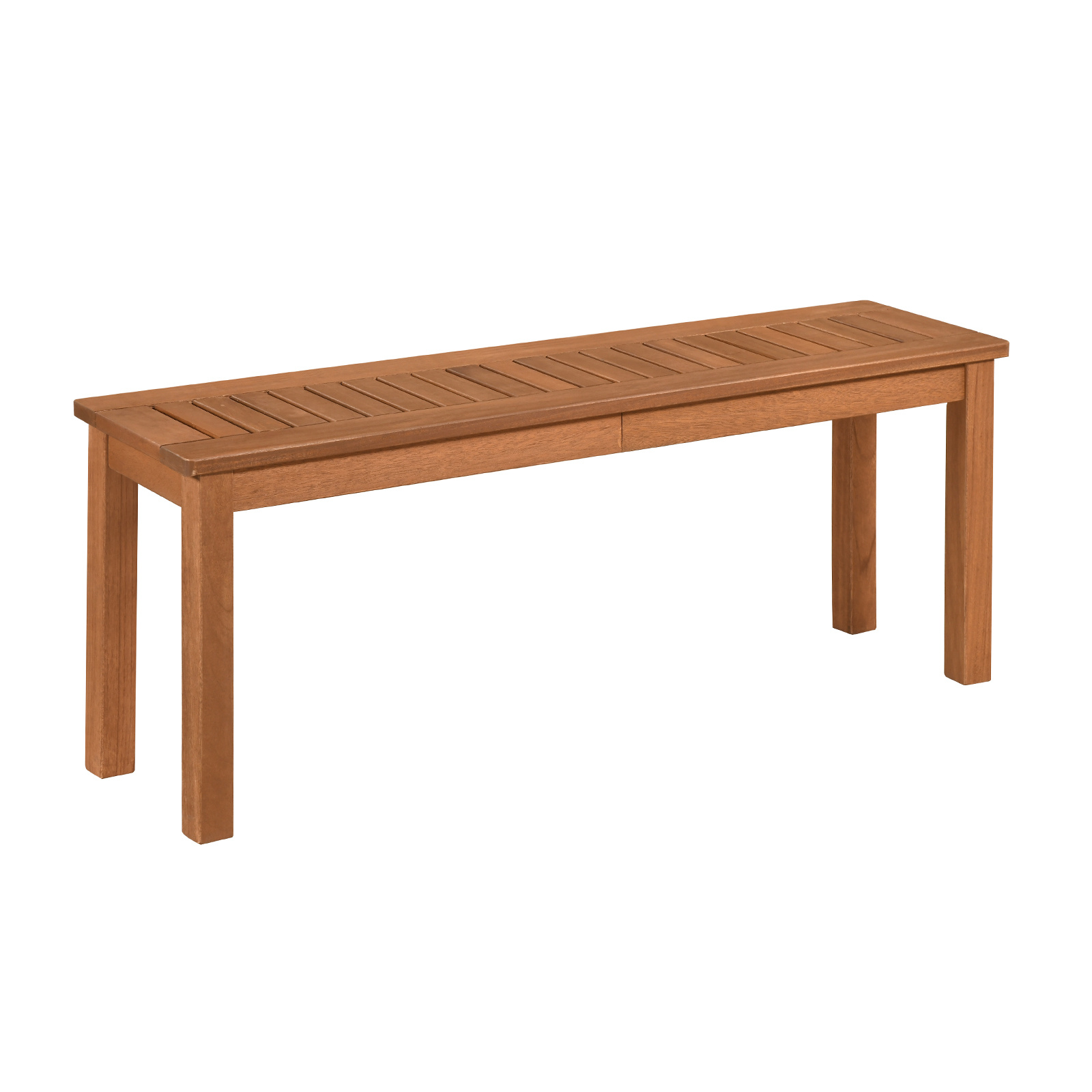 Panchina-da-giardino-a-2-posti-in-legno-massello-mediaId103801453-1775200371.jpg Costway Panchina da giardino a 2 posti in legno massello, Tavolino da caffè quadrato per balcone Naturale - immagine 1