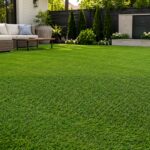 Costway Prato sintetico giardino, 5 x 1 m rotolo di erba artificiale 20 mm - immagine 4