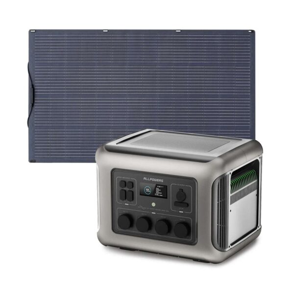 ALLPOWERS 2500W Generatore Solare R2500 con FV200W - R2500+SF200 FV 200W