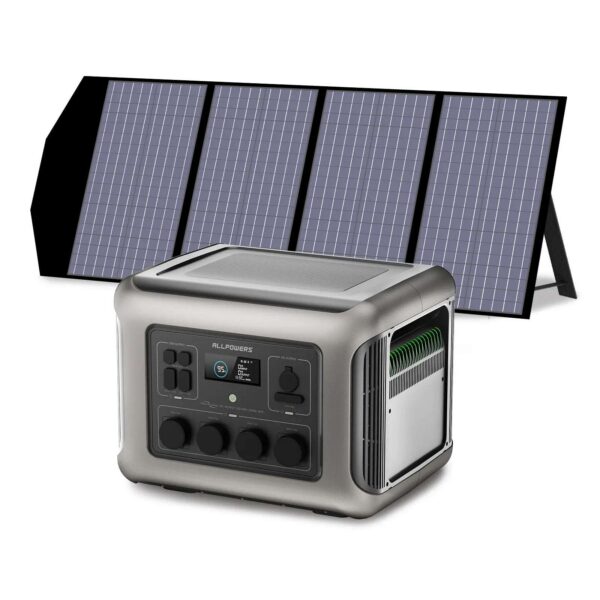 ALLPOWERS 2500W Generatore Solare R2500 con FV140W - R2500+SP029 FV 140W