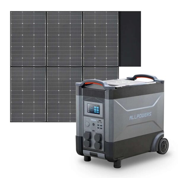 ALLPOWERS 4000W Generatore Solare R4000 con FV600W - R4000+SP039 FV 600W