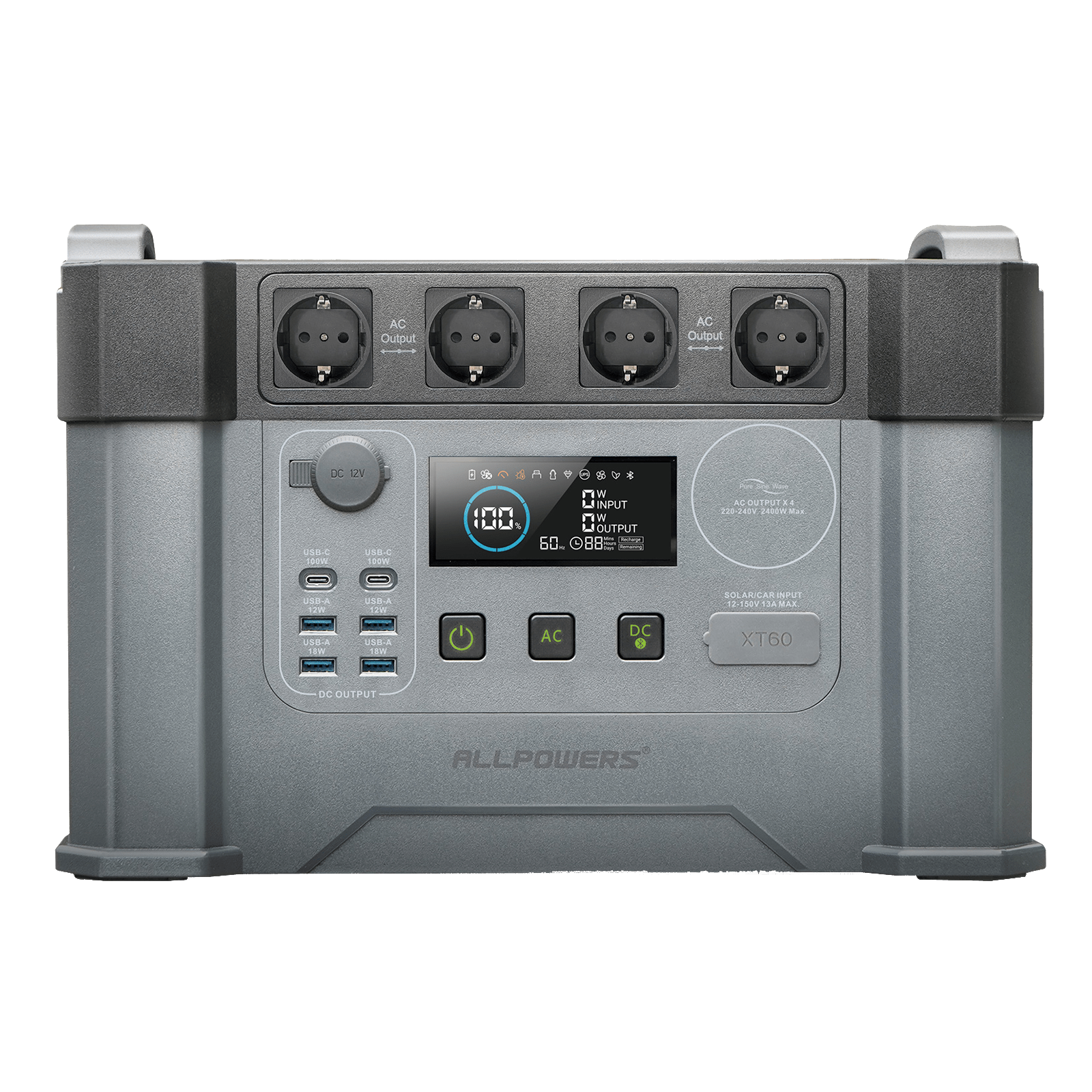 S2000PRO_-_-1-4-_4.png ALLPOWERS S2000 Pro Power Station Portatile 2400W 1451Wh - S2000 Pro