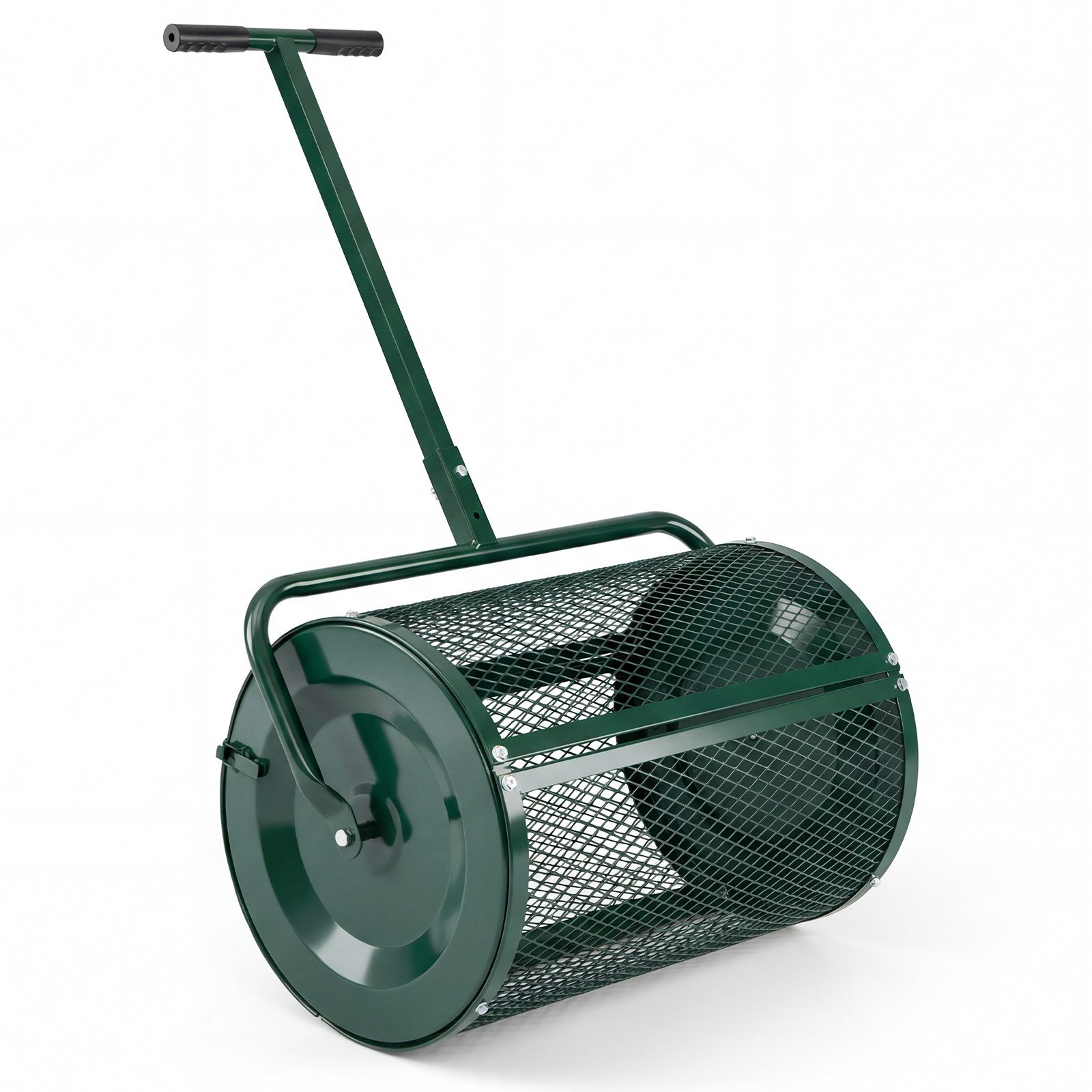 Spargitore-di-compost-con-manico-a-t-per-semina-e-piantagione-mediaId103795946-1775626114.jpg Costway Spargitore di compost con manico a t per semina e piantagione, Spargitore di letame e terreno per giardino Verde - immagine 1