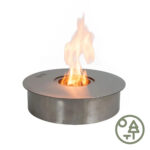 ScandiFlames grande braciere rotondo da esterno a bioetanolo
