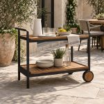 Carrello di servizio da giardino — ambientazione illustrativa CIELIVA