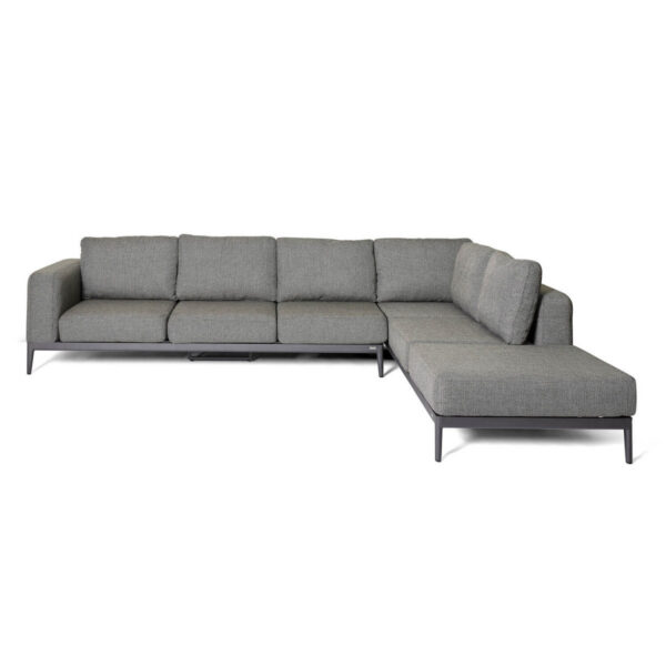 Salottino da esterno Athene Barths; 230x322x67 cm (LxPxH); antracite