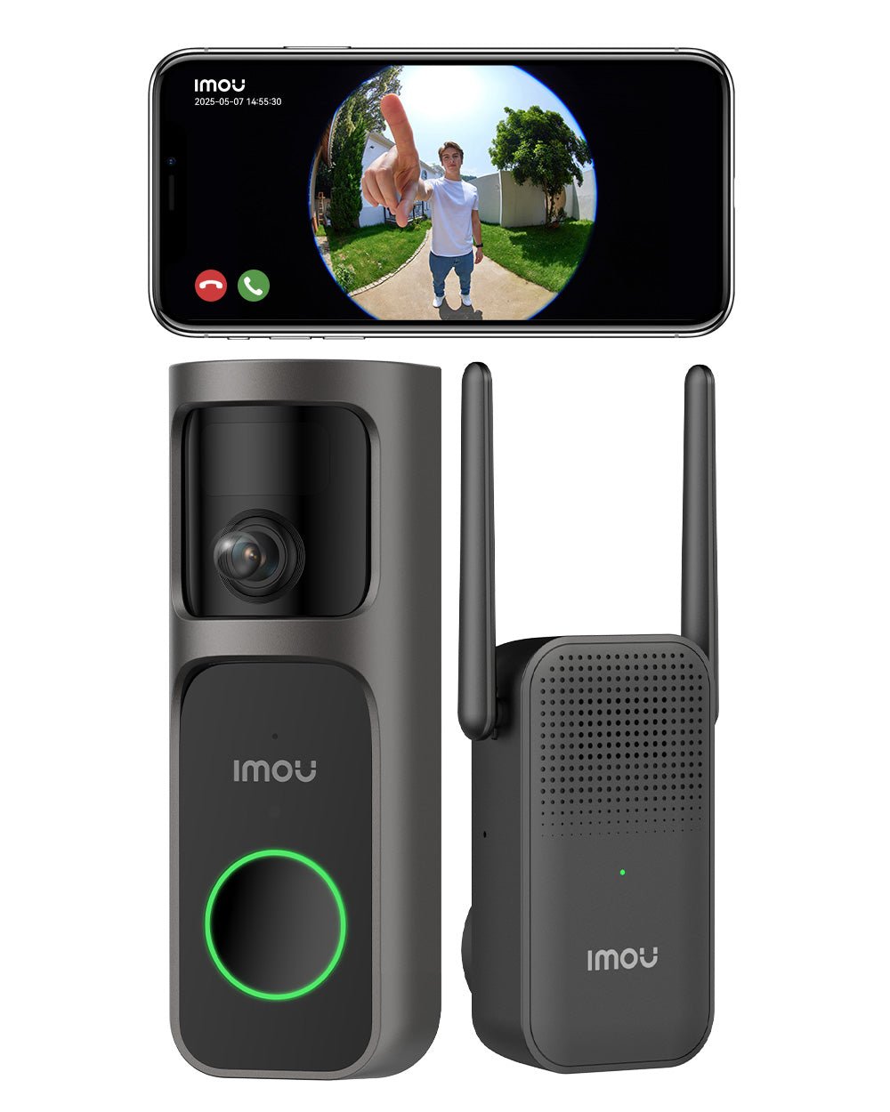 db3-smart-video-doorbell-4mp-25k-ultra-wide-fisheye-view-uk-398668.jpg IMOU DB3 Campanello Video Intelligente - 4MP 2.5K Vista Ultra-Larga Fisheye — 4MP 2.5K / Nessuno