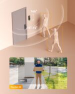 Campanello 2S Kit Visione Panoramica 180° 2K 3MP — immagine ufficiale