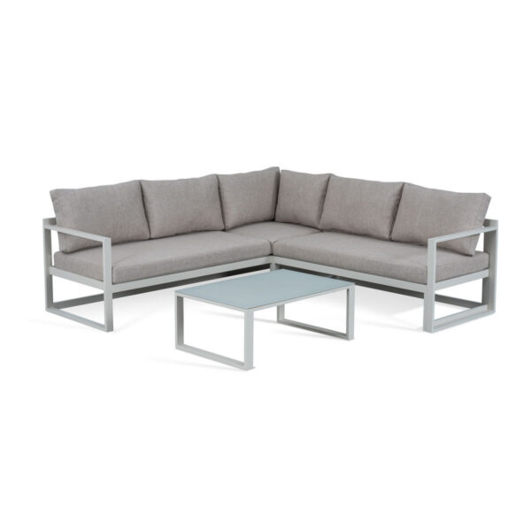 Salotto Paros da esterno Barths; 212x70x77 cm (LxPxH); sabbia