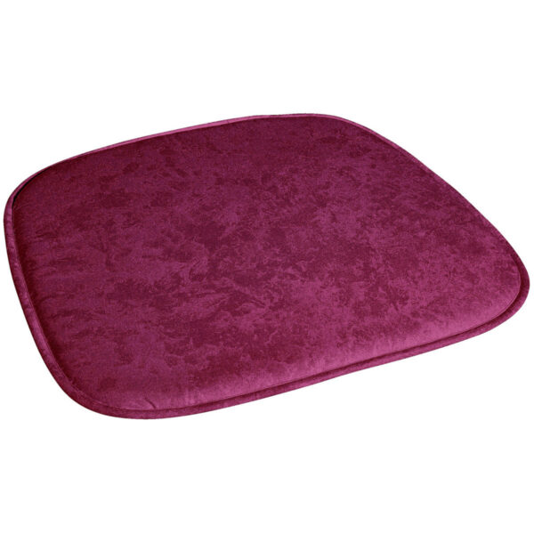 Cuscino sedia idrorepellente Firenze ERWIN M.; 41x38x2.5 cm (LxLxH); bordeaux