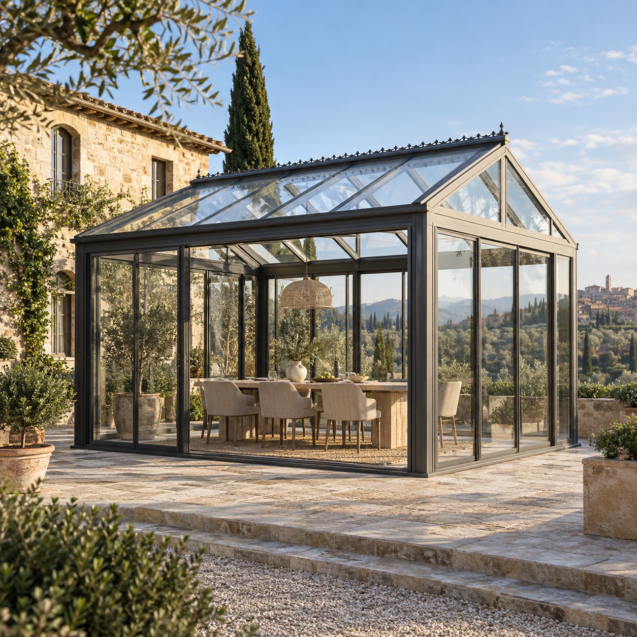 exec-e852a1f6-70ad-4cb9-a83e-0ed646d5d1da Giardino d’inverno con zona pranzo — In arrivo - immagine 1