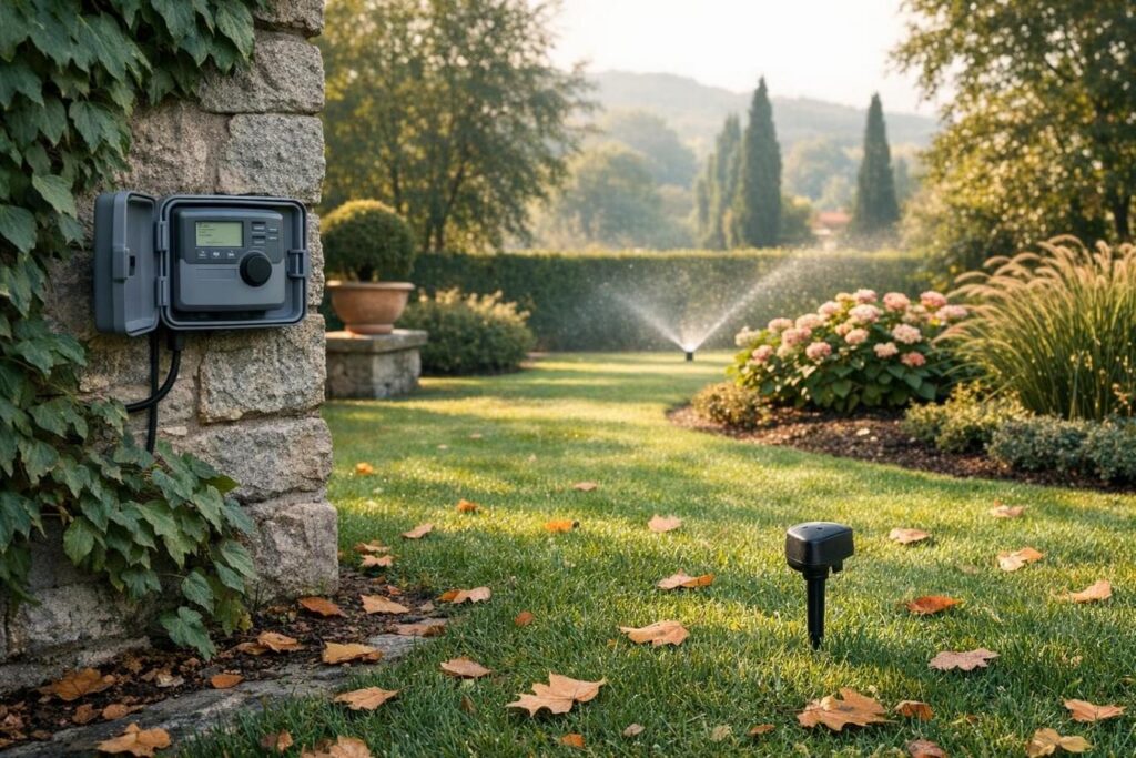 Irrigazione intelligente in autunno: regolazione, controlli e preparazione all’inverno