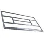 Costway Casetta da giardino per gli utensili 213x130x173cm in lamiera d'acciaio Grigio - immagine 31