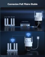 [PoE+ 2.4G Wi-Fi 6] Cruiser SC 8MP 4K Ultra HD Telecamera — immagine ufficiale