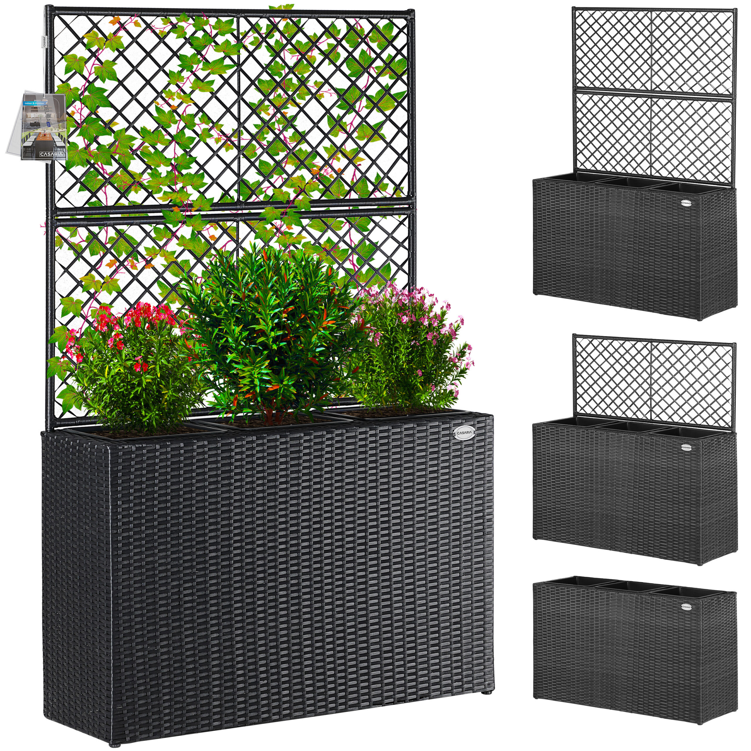 01_1_108065_on_fs_amz_high_de.jpg Fioriera in polyrattan con traliccio nero - immagine 1