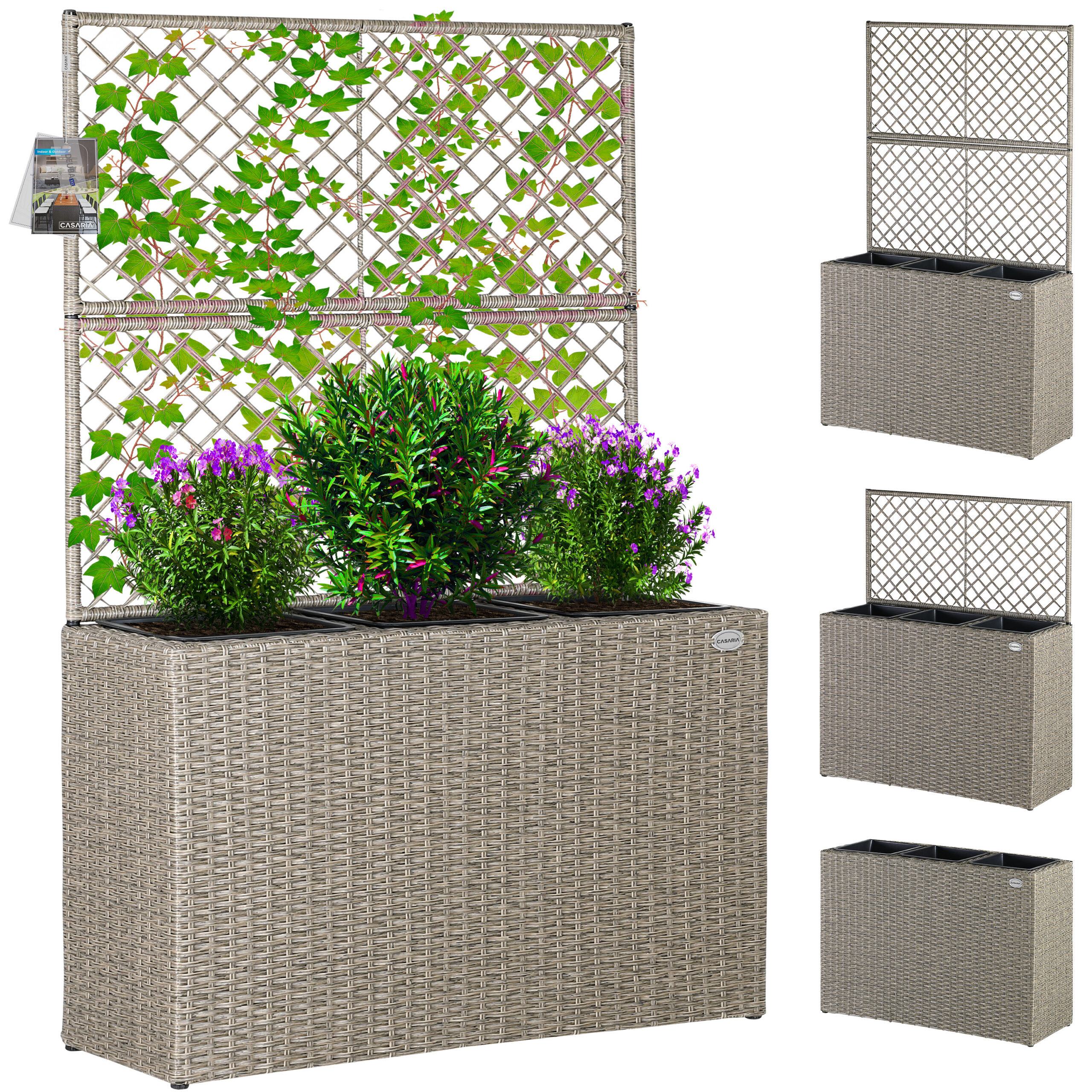 01_1_108067_on_fs_amz_high_de.jpg Fioriere con traliccio polyrattan crema - immagine 1