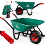 Carriola da Giardino 100l pneumatici ø40cm
