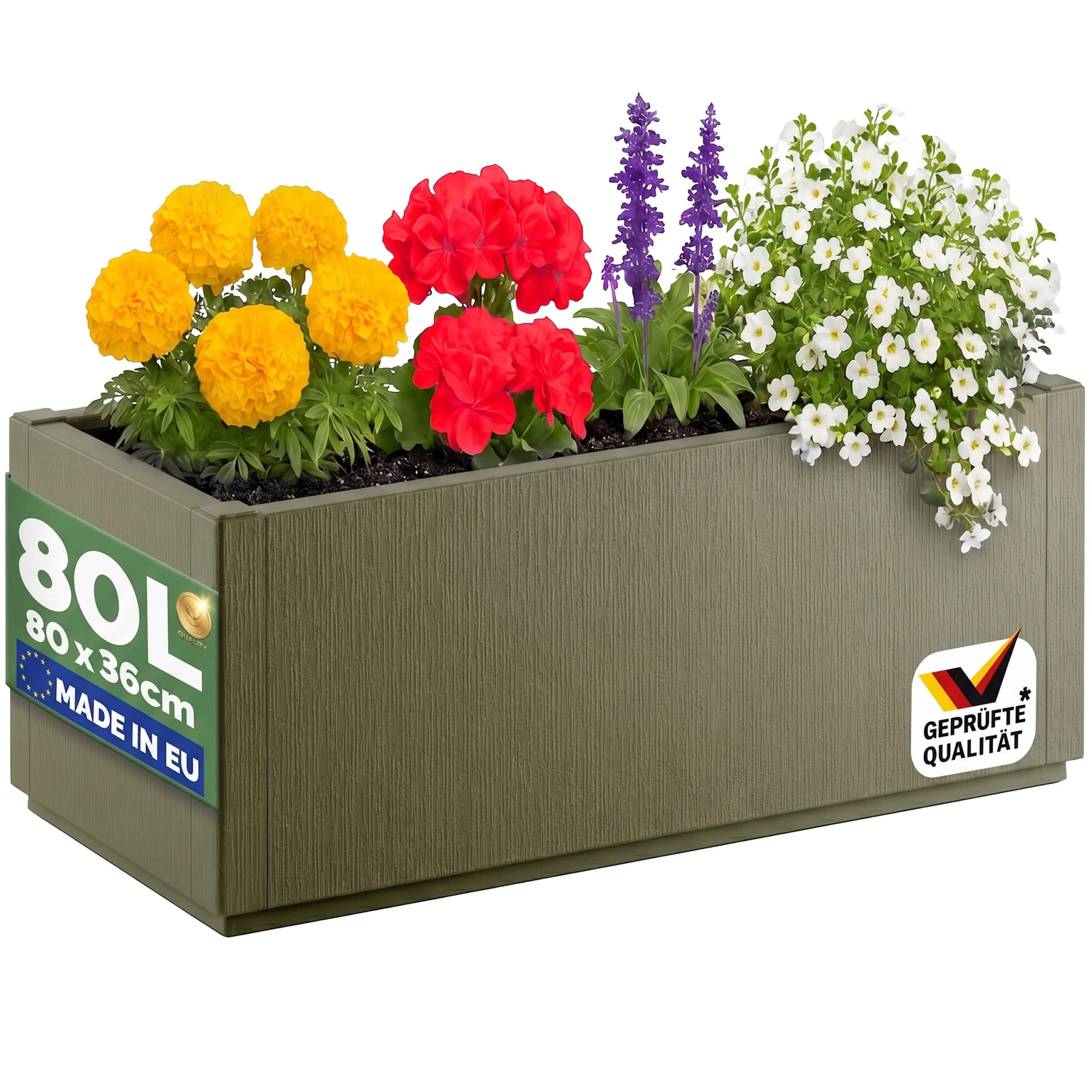01_2_110340_on_dts_amz_high_de.jpg Vaso da fiori Ethica verde oliva in plastica 80 x 36 x 36 cm - immagine 1