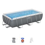 BESTWAY - Piscina Fuori Terra Rettangolare Steel Pro MAX™ - altezza 100x404x201 cm