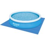 BESTWAY - Tappeto sotto piscina componibile e protettivo da 50x50 cm - set 9 pezzi - immagine 3