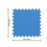 BESTWAY - Tappeto sotto piscina componibile e protettivo da 50x50 cm - set 9 pezzi - immagine 6