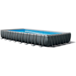 INTEX - Piscina Rettangolare Ultra XRT Frame con Pompa a Sabbia - altezza 132x975x488 cm