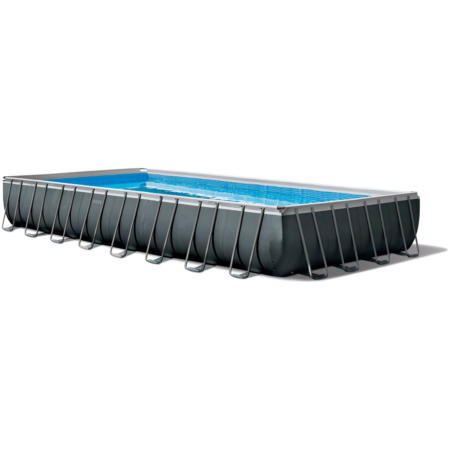 0230126374.png INTEX - Piscina Rettangolare Ultra XRT Frame con Pompa a Sabbia - altezza 132x975x488 cm - immagine 1