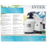 INTEX - Pompa filtro a sabbia Krystal Clear per piscine fuori terra 12000 litri/ora - immagine 3