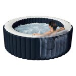 INTEX - Spa Idromassaggio PureSpa™ Bubble Massage 4 Posti Blu Navy - altezza 71 cm diametro 196 cm - immagine 3