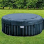 INTEX - Spa Idromassaggio PureSpa™ Bubble Massage 4 Posti Blu Navy - altezza 71 cm diametro 196 cm - immagine 8