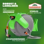 Avvolgitubo da giardino 30m automatico - immagine 2