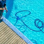 Tubo da piscina blu &Oslash;38mm x 14m - immagine 2