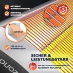 Stufa ad infrarossi 2500W color argento - immagine 3