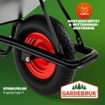 Carriola in acciaio zincato 100L - immagine 4