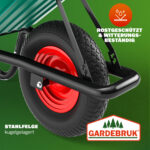 Carriola da Giardino 100l pneumatici ø40cm - immagine 4