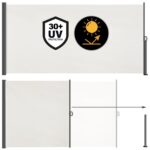 Tenda laterale Nosara crème 160x300cm - immagine 3